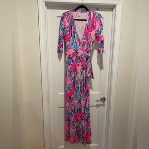 Lilly Pulitzer Maxi Wrap Dress
